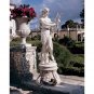 Design Toscano Muse with Harp Sculpture