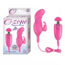 Ozone Orgasmic Bunny 10 Function USB Rechargeable Silicone Waterproof Pink