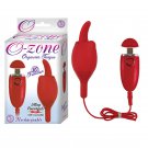 Ozone Orgasmic Tongue 10 Function USB Rechargeable Silicone Waterproof Red