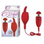 Ozone Orgasmic Tongue 10 Function USB Rechargeable Silicone Waterproof Red