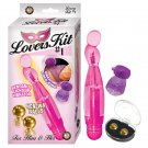 Lovers Kit 1 Includes 1 light Up Vibe Vibrating Cockring Nen-Wa Balls Pink Purple Gold