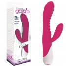 Gossip 20X Celia 3 speed 17 function Waterproof Dual motors 180 Degree Flexible stimulator Magenta
