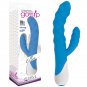 Gossip 20X 3 speed 17 function Waterproof Dual motors 180 Degree Flexible stimulator Ellen Azure