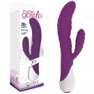 Gossip 20X Ivy 3 speed 17 function Waterproof Dual motors 180 Degree Flexible stimulator Violet