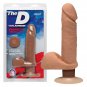 The D The Perfect D Vibrating 7 Inch Caramel