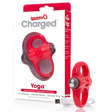 Screaming O Charged Yoga Vooom Mini Vibe - Red, "Make An Offer"- All Offers Considered!