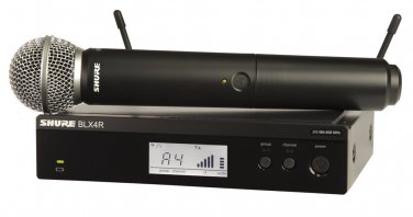 Shure BLX24R/SM58-H9 Wireless Rackmount System w/ SM58 Handheld Microphone Transmitter