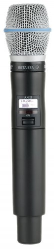 Shure	ULXD2/B87A-G50	 Beta87A Handheld Transmitter in the G50 Band