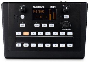 Allen & Heath	ME-1-AH	 Compact Personal Mixer