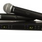 Shure	BLX288/PG58-H9	 Dual Wireless Microphone System with (2) PG58 Handheld Transmitters