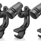 Sennheiser	THREEPACK604P	 3 X E 604 Microphones with 3 Carrying Pouches