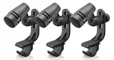 Sennheiser	THREEPACK604P	 3 X E 604 Microphones with 3 Carrying Pouches