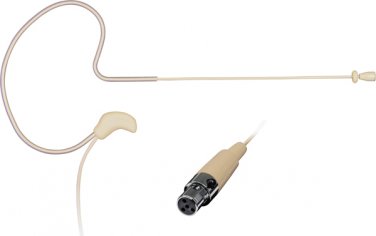 Vu	HM2000-TA4F-BG	 Omnidirectional Headworn Microphone Wired for Shure Bodypacks
