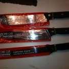 Set of 3 Lifetime Gauranteed Kitchen Butcher Knives New