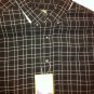 Men's XL Sun River Shirt NWT New Soft Cotton Plaid Brow