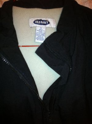 Men's S Old Navy Black Lined Vest LK NU