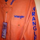 Boy's XL14-16 Embroidered Wrangler Western Shirt NWT
