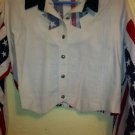 Ladies L Lady's Western Shirt anhandle Slim Patriotic