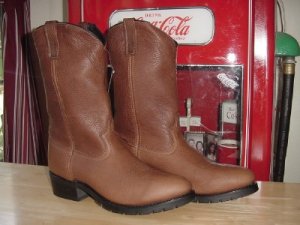 New Dan Post Cowboy Work Boots DP69657 Men's 9 D NIB