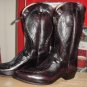 New Black Chr Bucklace Dan Post Mens 11 EW Cowboy Boots