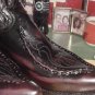 New Black Chr Bucklace Dan Post Mens 11 EW Cowboy Boots