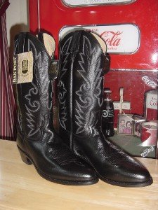 New Dan Post DP2110R Cowboy Boots Men's 8 D NIB