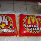 Lot 2 New Retro Looking Bill Elliott Racing Pillows NR