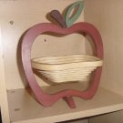 Darling Wooden Apple Basket Country Charm Wood 12.5 NR