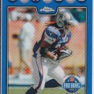 08 Topps Chrome Marion Barber Blue Refractor Pro Bowl