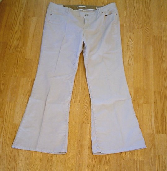 low rise corduroy pants