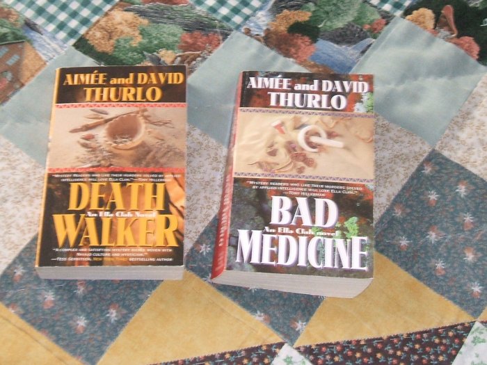 2 Aimee & David Thurlo Ella Clah Navaho Tribal Mystery Paperback Book ...