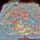Baby Blue Flower Pillow Covering