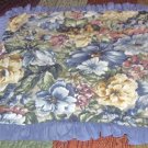 Deep Blue Pillow Covering