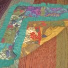 Multi Colored Leaf Pillow Covering