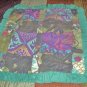Multi Colored Leaf Pillow Covering