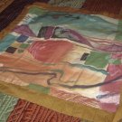 Tan Abstract Art Pillow Cover
