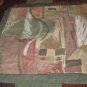 Olive Abstract Art Pillow Cover