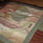 Olive Abstract Art Pillow Cover