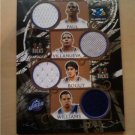 2007 Topps Luxury Box 7 Swatch NBA Game Worn Jersey Card