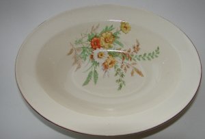 Vintage Edwin M. Knowles Serving Bowl