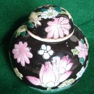 Vintage Oriental China Tea Caddy