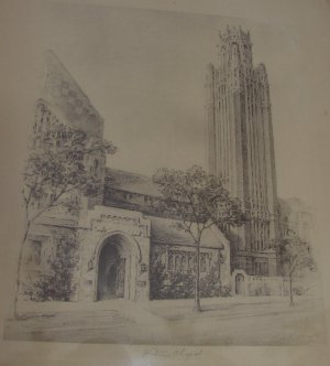 Chas. E. Dewitz 1935 - Hilton Chapel Print