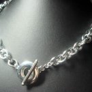 FREE P&P! 925 STERLING SILVER THICK NECKLACE #105