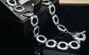 FREE P&P!925 STERLING SILVER SQUARE DESIGN NECKLACE #15