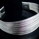 FREE P&P! 925 STERLING SILVER LINE BANGLE #96