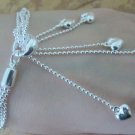 FREE P&P! 925 Sterling Silver bead chain Bracelet#177