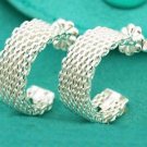 FREE P&P! 925 STERLING SILVER NETTY EARRINGS #50