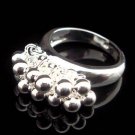 FREE P&P! 925 STERLING SILVER GRAPE RING #56