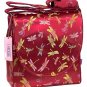 IFD08 - Dark Red Dragonfly - 'I Frogee' Boxy Diaper Bags