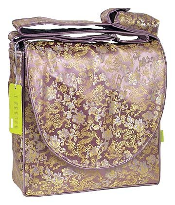 IFD19 - Purple Dragon - 'I Frogee' Boxy Diaper Bags